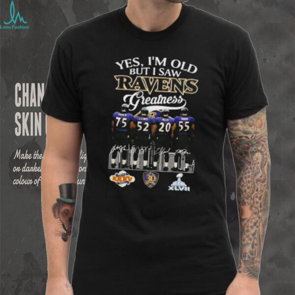 Yes I’m old but I saw Ravens greatness signature shirt