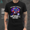 Cam Skattebo New York Giants Homage Angry Runs Player Graphic Tri Blend shirt