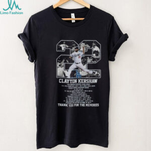 LA Dodgers Thank You Kershaw Clayton Kershaw thank you forever shirt