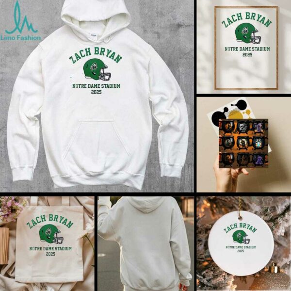 Zach Bryan X Notre Dame Fighting Irish stadium 2025 shirt