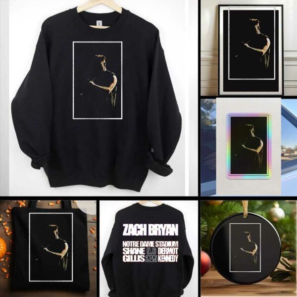 Zach Bryan live in concert 2025 photo shirt