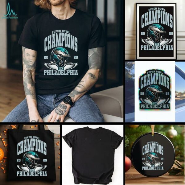 intage Philadelphia Eagles Super Bowl LIX Champions 2025 Shirt