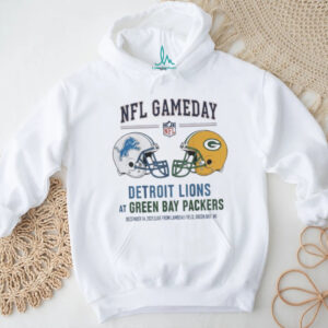 Detroit Lions vs Green Bay Packers Dec 14 2025 Live From Lambeau Field Green Bay Wi NFL Gameday shirt
