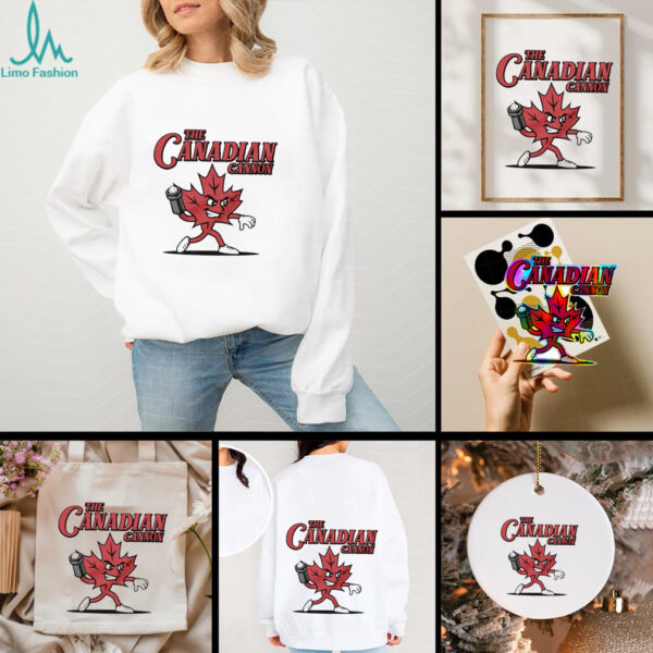 The Canadian Cannon NY Mets Jonah Tong maple leaf shirt