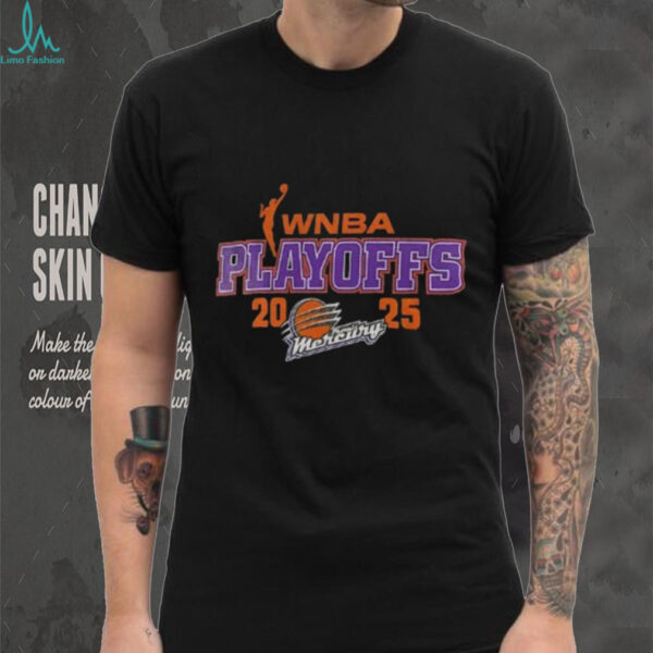 Phoenix Mercury Basketball WNBA Playoffs 2025 logo shirt
