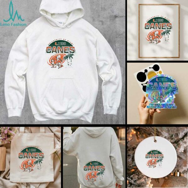 University of Miami Hurricanes 100 shirt