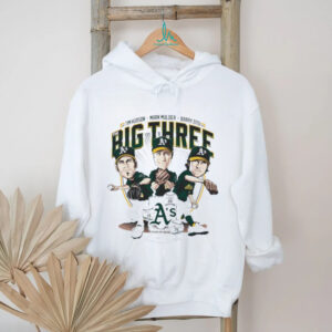 Tim Hudson Mark Mulder Barry Zito the big three Oakland Athletics baseball caricature shirt