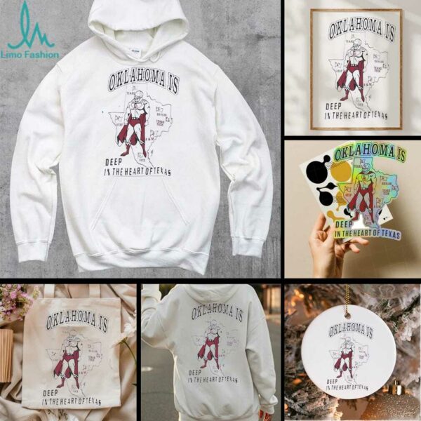 Oklahoma is deep in the heat of Texas Oklahoma Sooners shirt