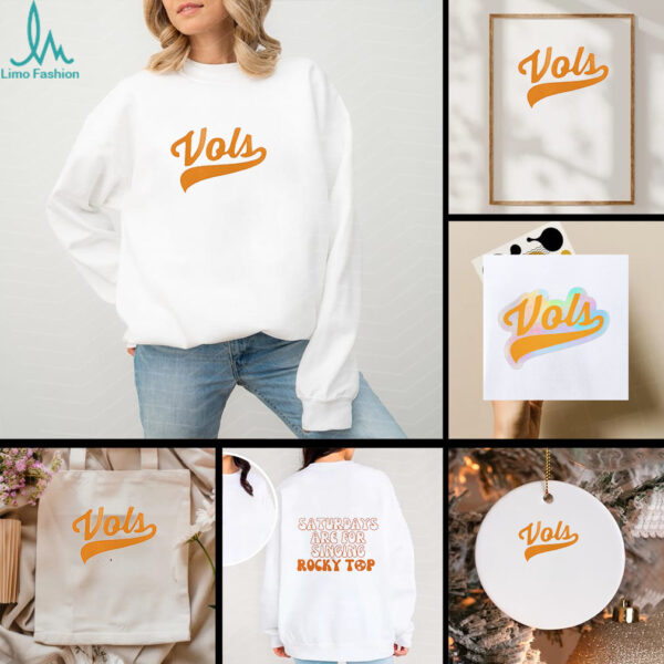 Tennessee Volunteers saturdays are for singing Rocky top shirt