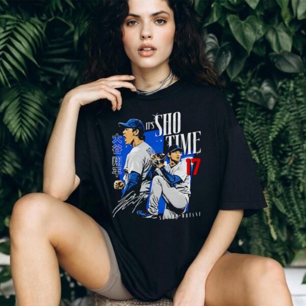 1Shohei Ohtani It’s ShowTime Los Angeles Dodgers baseball shirt