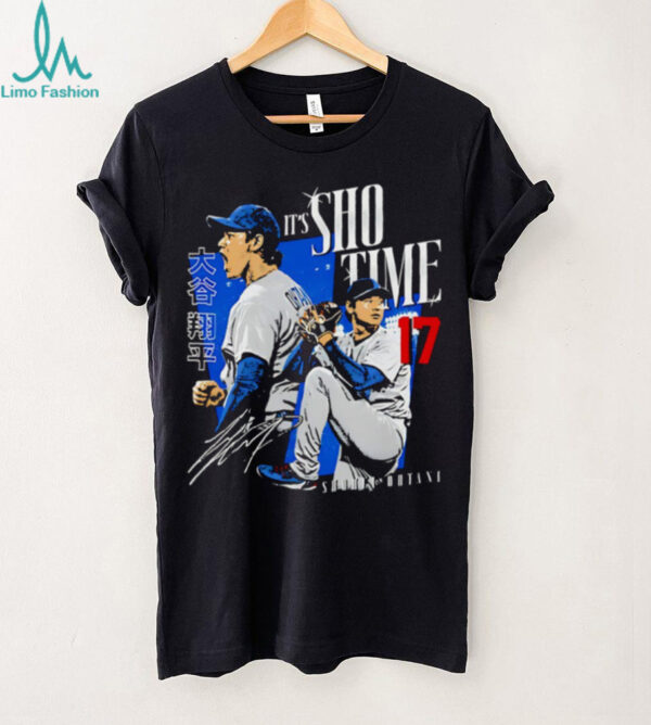 1Shohei Ohtani It’s ShowTime Los Angeles Dodgers baseball shirt