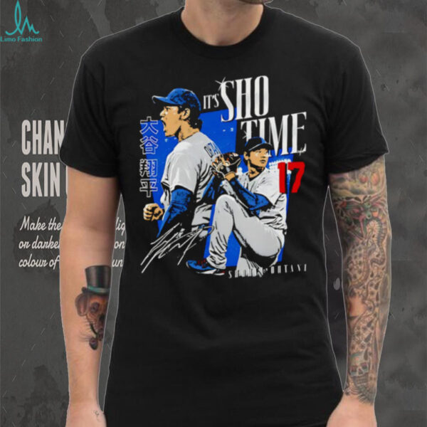 1Shohei Ohtani It’s ShowTime Los Angeles Dodgers baseball shirt