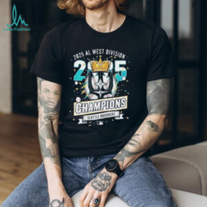 2025 AL West Division Champions Seattle Mariners King T Shirt
