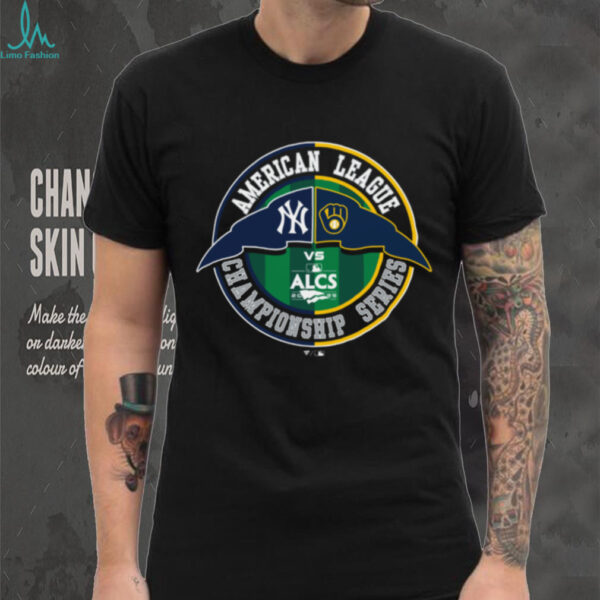 2025 ALCS New York Yankees vs Seattle Mariners Baseball Championship Logo T Shir