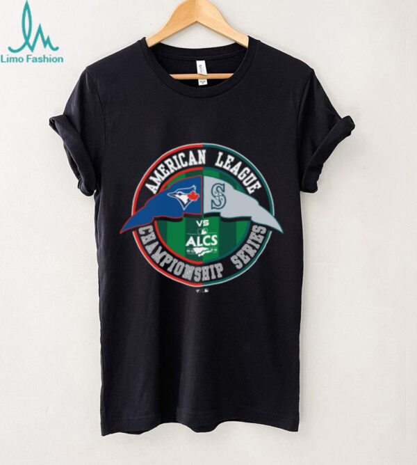2025 ALCS Toronto Blue Jays vs Seattle Mariners Baseball Championship Logo T Shirt