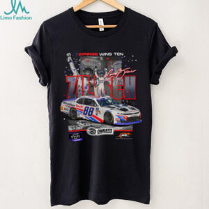 2025 Blue Cross NC 250 Xfinity Series Winner Shirt by Checkered Flag Sports Racing Fan Tee