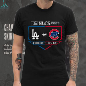 2025 National League Championship Dodgers vs Cubs Batter’s Box Tee – MLB Playoff Shirt