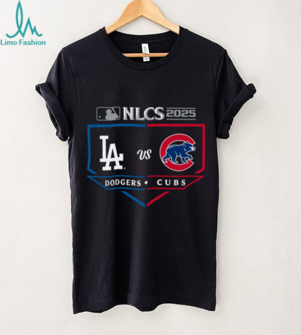 2025 National League Championship Dodgers vs Cubs Batter’s Box Tee – MLB Playoff Shirt