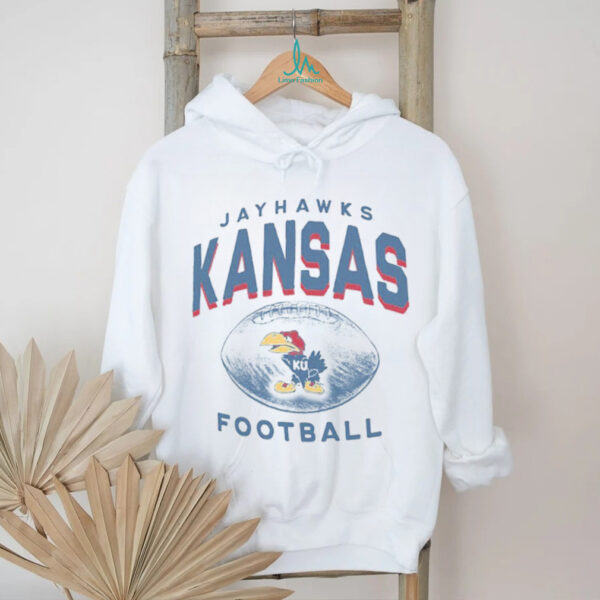 47 Kansas Jayhawks Womens White Arch Cloud Shirt