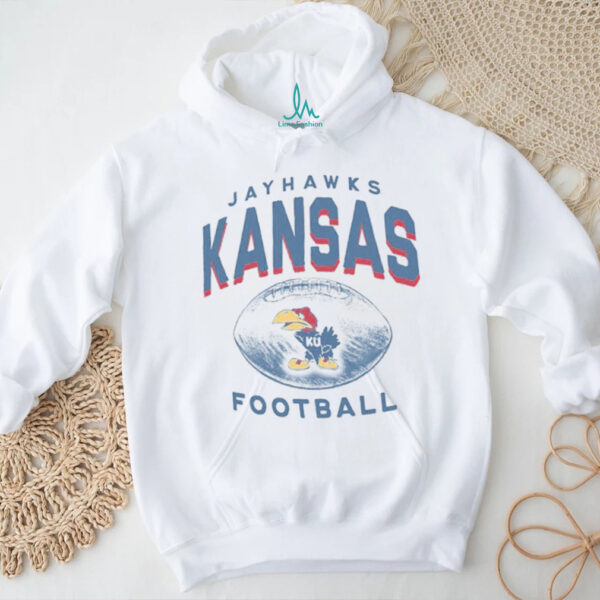 47 Kansas Jayhawks Womens White Arch Cloud Shirt