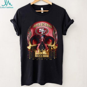 49ers Skull Drip Tee