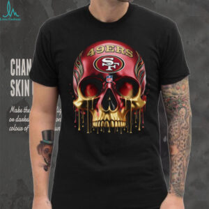 49ers Skull Drip Tee