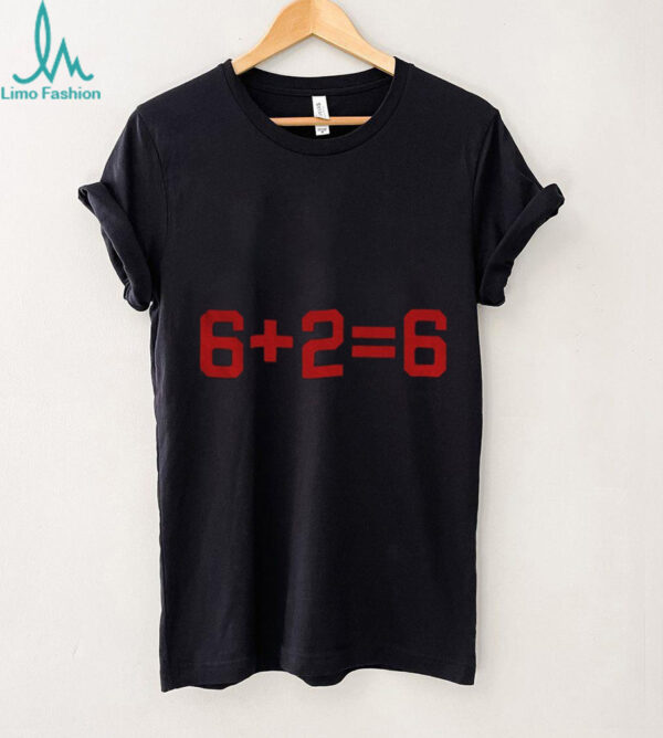 6 plus 2 equal 6 Baker Mayfield and Emeka Egbuka Tampa Bay Buccaneers shirt