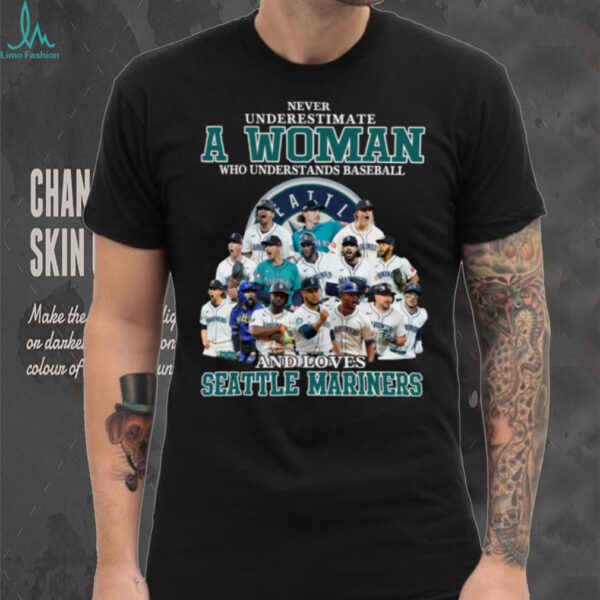 A Woman Who Understands Baseball And Loves Seattle Mariners 2025 shirt