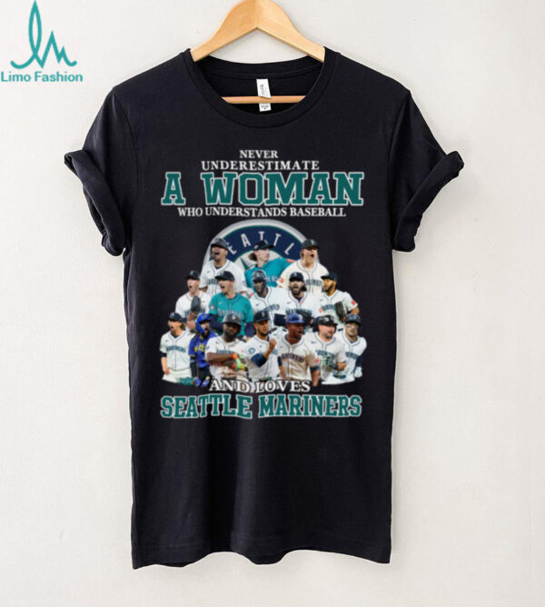 A Woman Who Understands Baseball And Loves Seattle Mariners 2025 shirt