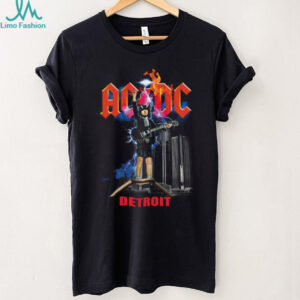 ACDC Angus Young Detroit T Shirt
