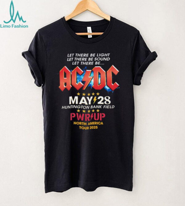 ACDC Huntington Bank Field May 28 Concert T Shirt
