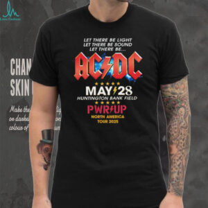 ACDC Huntington Bank Field May 28 Concert T Shirt