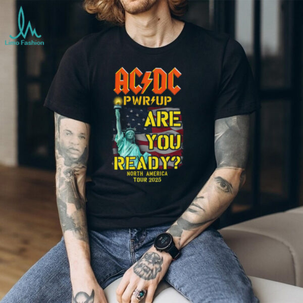 ACDC North America Tour 2025 Are You Ready T Shirt