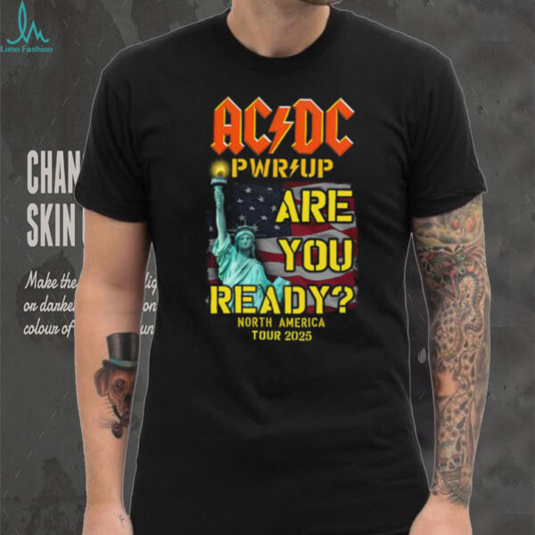 ACDC North America Tour 2025 Are You Ready T Shirt