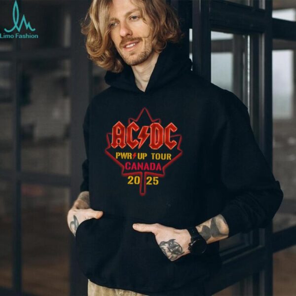 ACDC PWR UP Tour Canada 2025 T Shirt