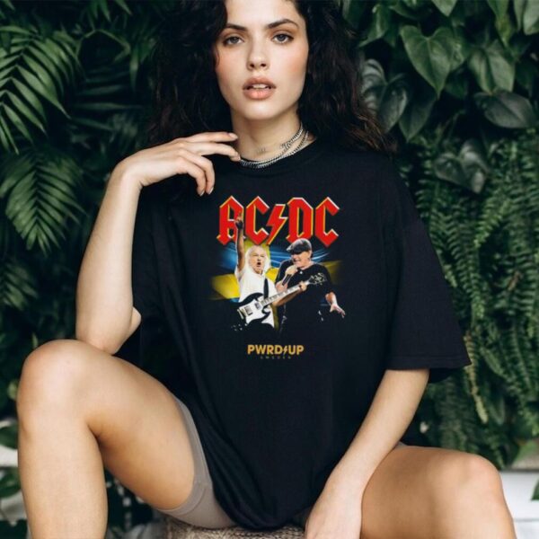 ACDC PWRUP Sweden Tour T Shirt