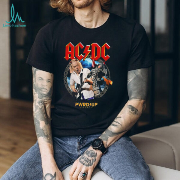 ACDC Power Up Tour Norway Live Concert Shirt