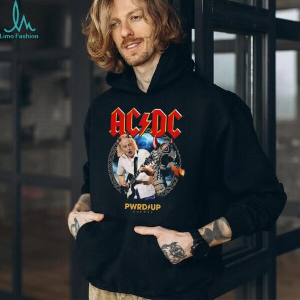 ACDC Power Up Tour Norway Live Concert Shirt