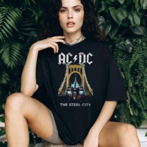 ACDC The Steel City Rock and Roll T Shirt