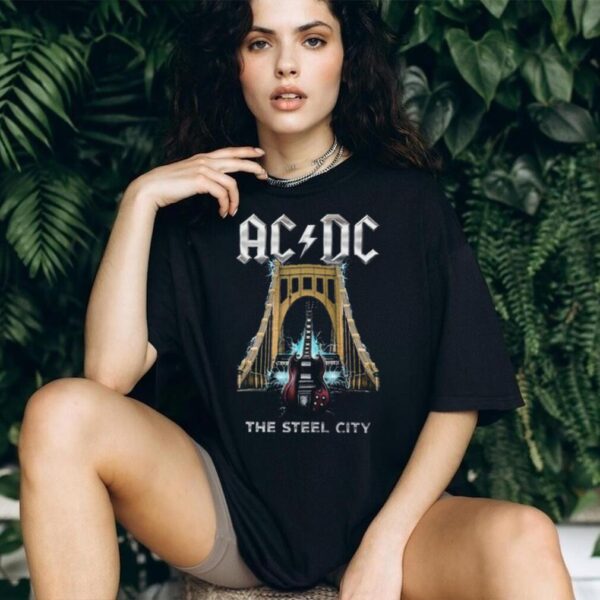 ACDC The Steel City Rock and Roll T Shirt