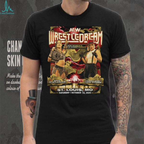 AEW WrestleDream 2025 Kris Statlander vs Toni Storm Matchup TShirt