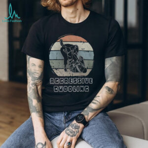 Aggressive cuddling vintage Jiu Jitsu shirt
