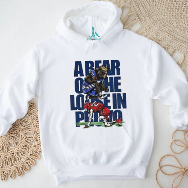 Air Bear Detroit Lions Jump Over Kansas City Chief A Bear On The Loose In Provo shirt