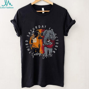 Alabama Crimson Tide vs Tennessee Volunteers Mascot Third Saturday In October shirt