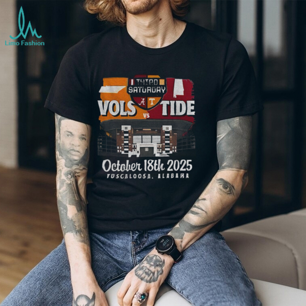 Alabama Crimson Tide vs Tennessee Volunteers Third Saturday In October 18th 2025 shirt Alabama Crimson Tide vs Tennessee Volunteers Third Saturday In October 18th 2025 shirt
