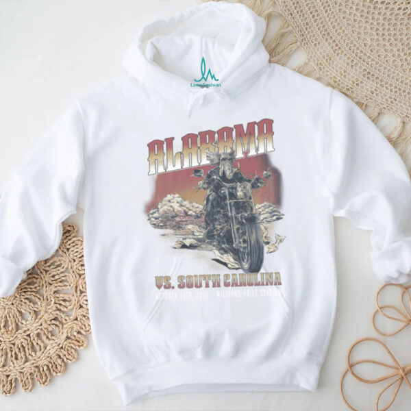 Alabama Vs South Carolina Biker Graphic Game Day Shirt