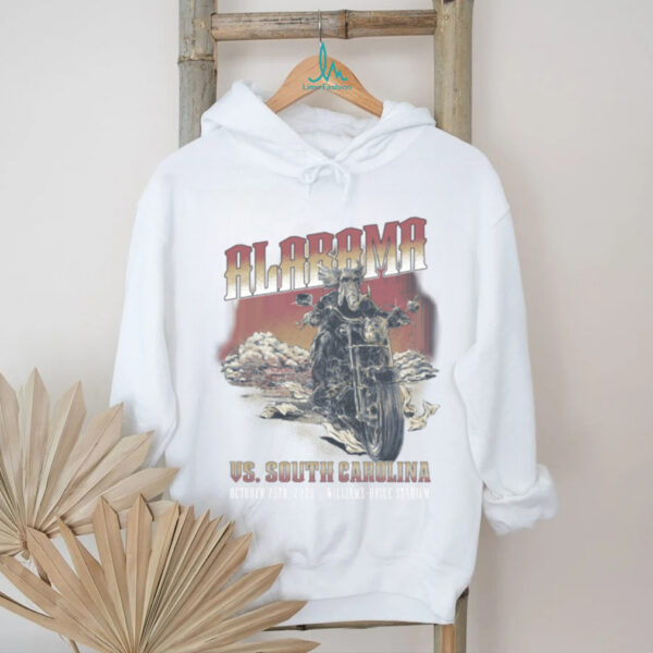 Alabama Vs South Carolina Biker Graphic Game Day Shirt