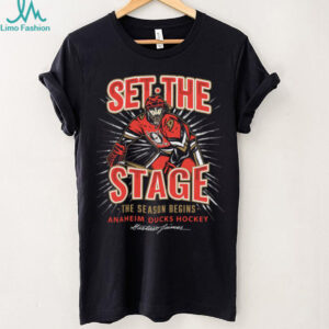 Anaheim Ducks Set the Stage Hockey T Shirt