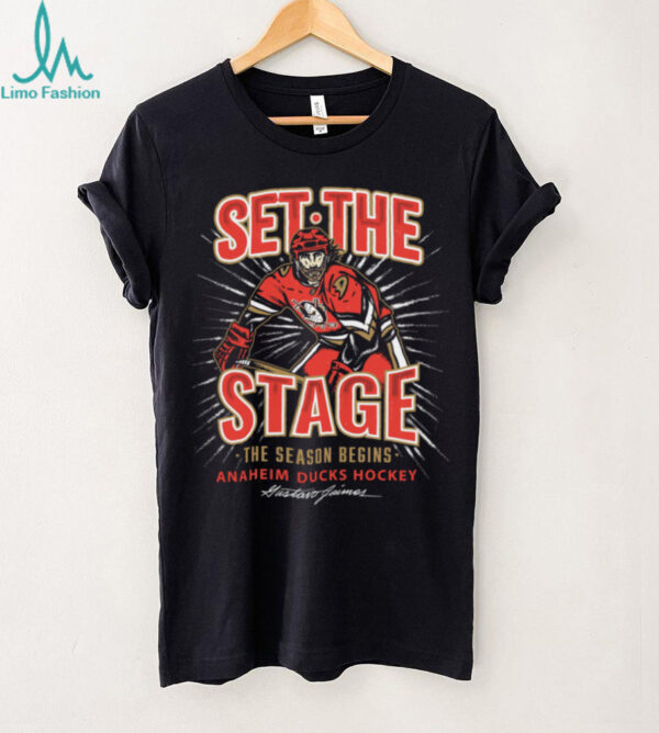 Anaheim Ducks Set the Stage Hockey T Shirt