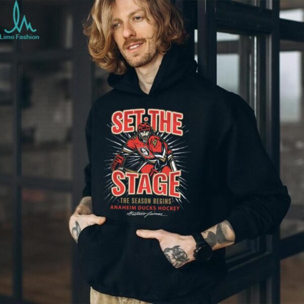 Anaheim Ducks Set the Stage Hockey T Shirt